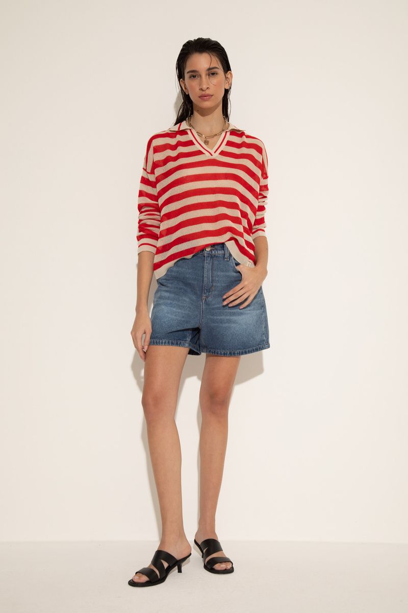 BUZO KNITTED STRIPES TERRENOVA