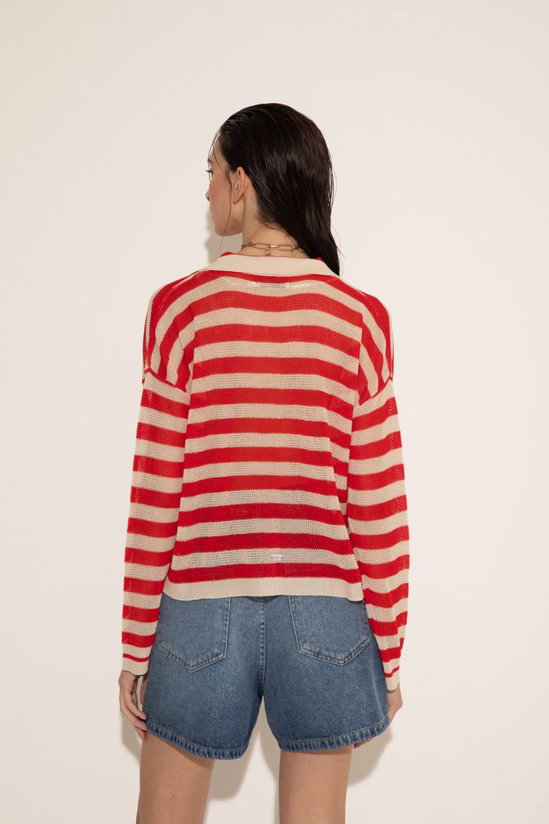 BUZO KNITTED STRIPES TERRENOVA