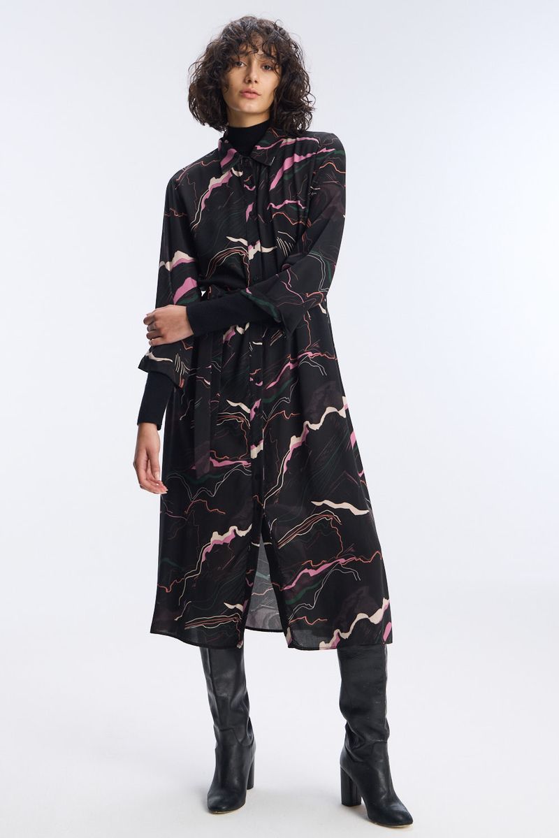 VESTIDO  LONG PRINT ISABEL