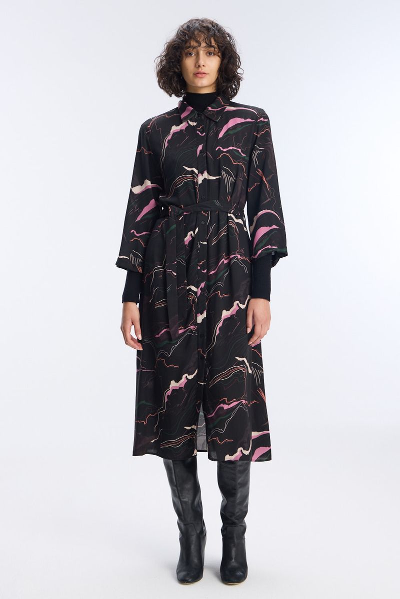 VESTIDO  LONG PRINT ISABEL