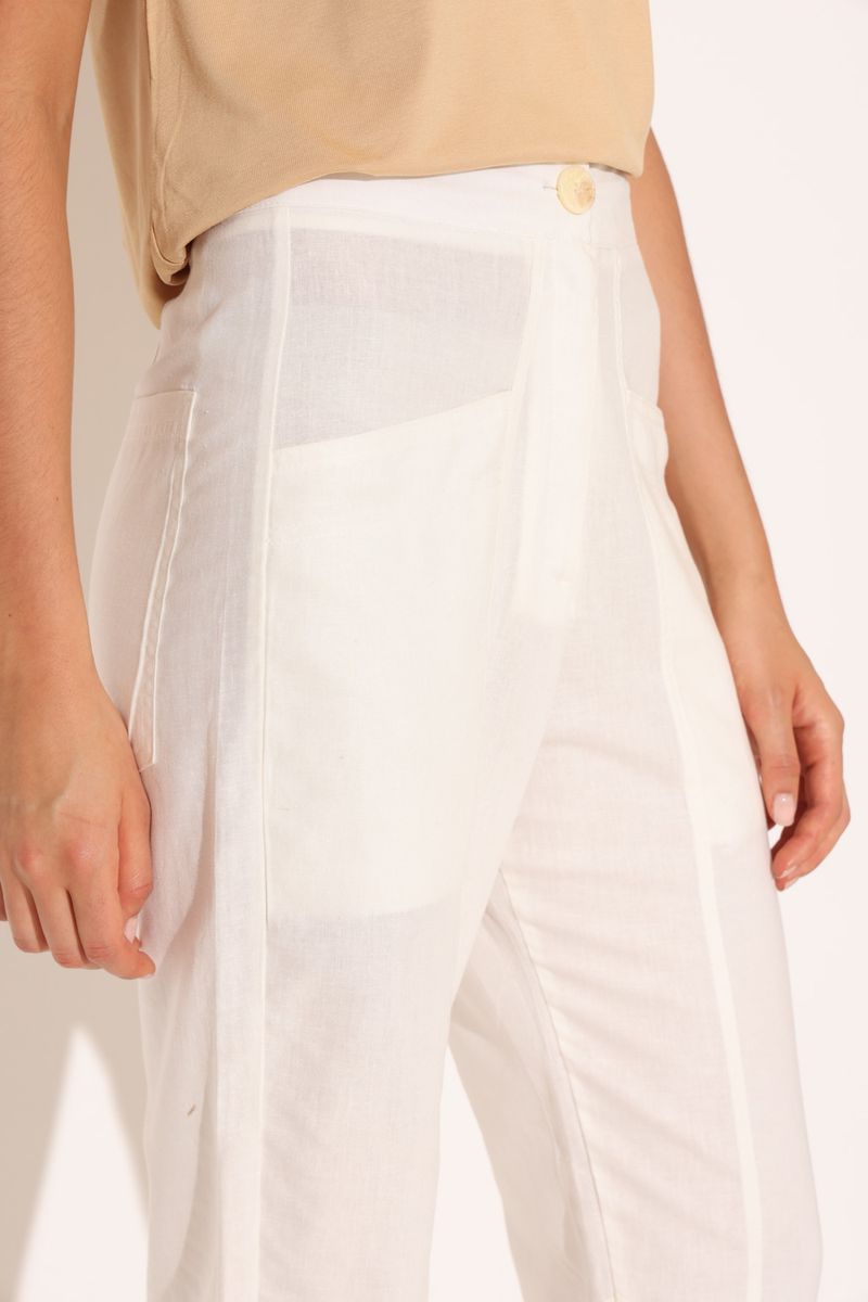 PANTALON LINO SLIM GILMORE
