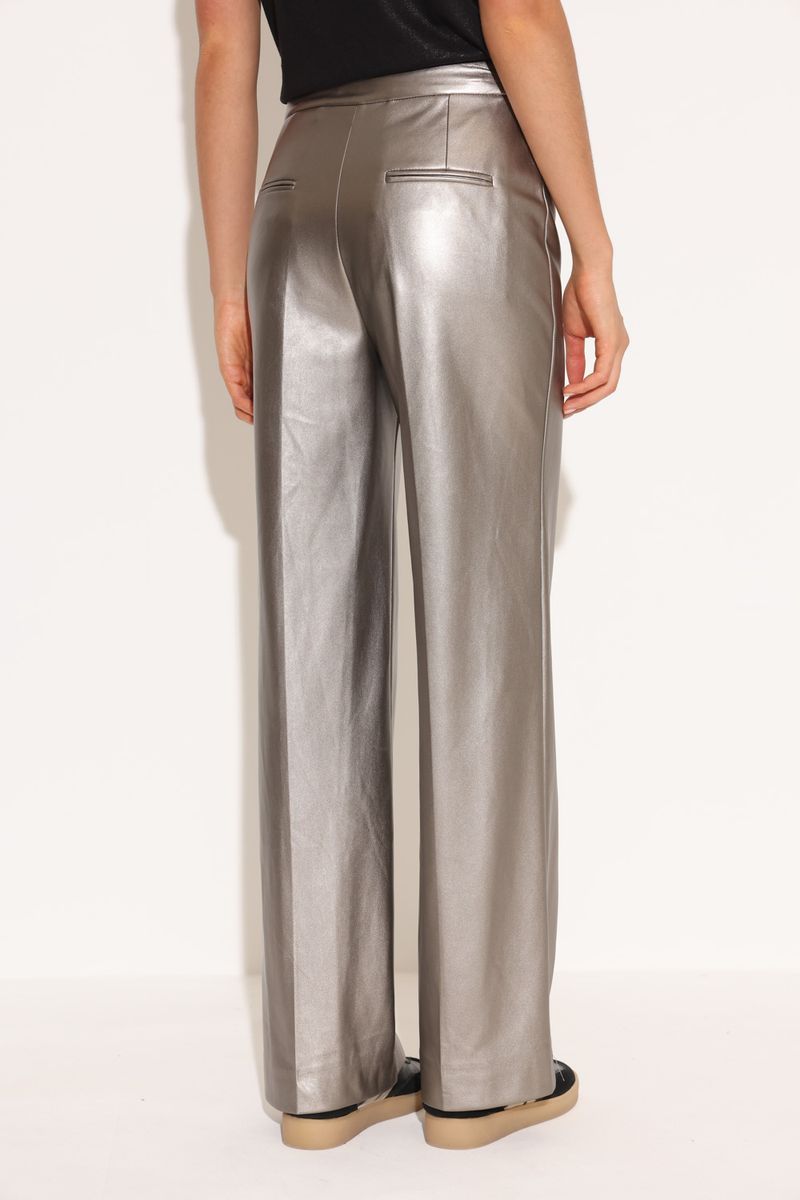 PANTALON VEGAN LEATHER METALIZADO IDOL