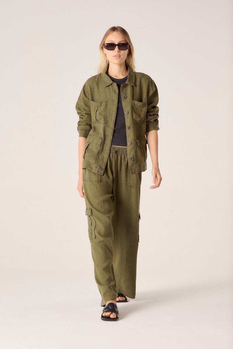 JACKET LINO GARMENT DYE CARGO