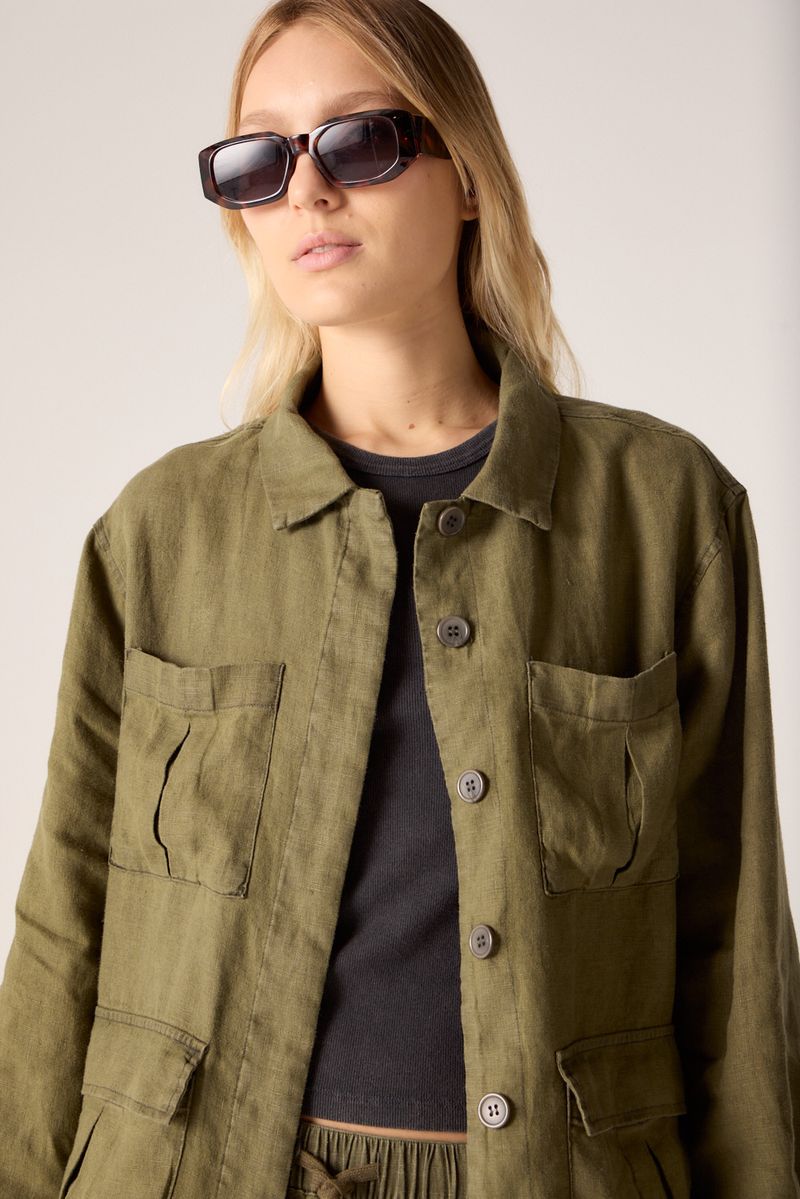 JACKET LINO GARMENT DYE CARGO