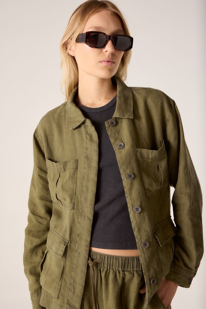 JACKET LINO GARMENT DYE CARGO
