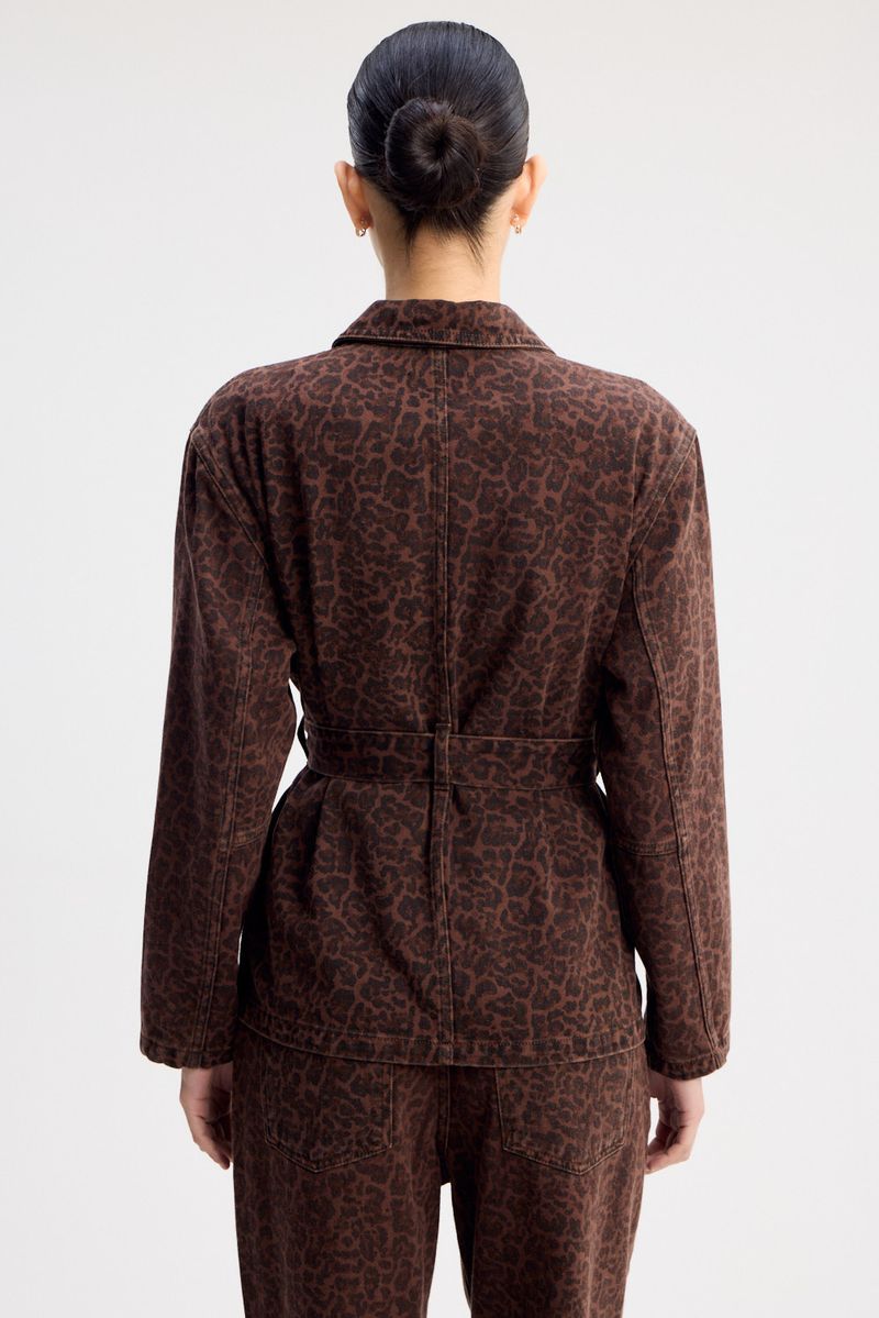 CAMISA OVER ANIMAL PRINT