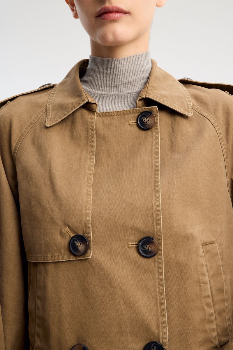 TRENCH CROP VINTAGE