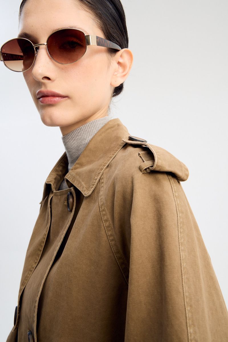 TRENCH CROP VINTAGE