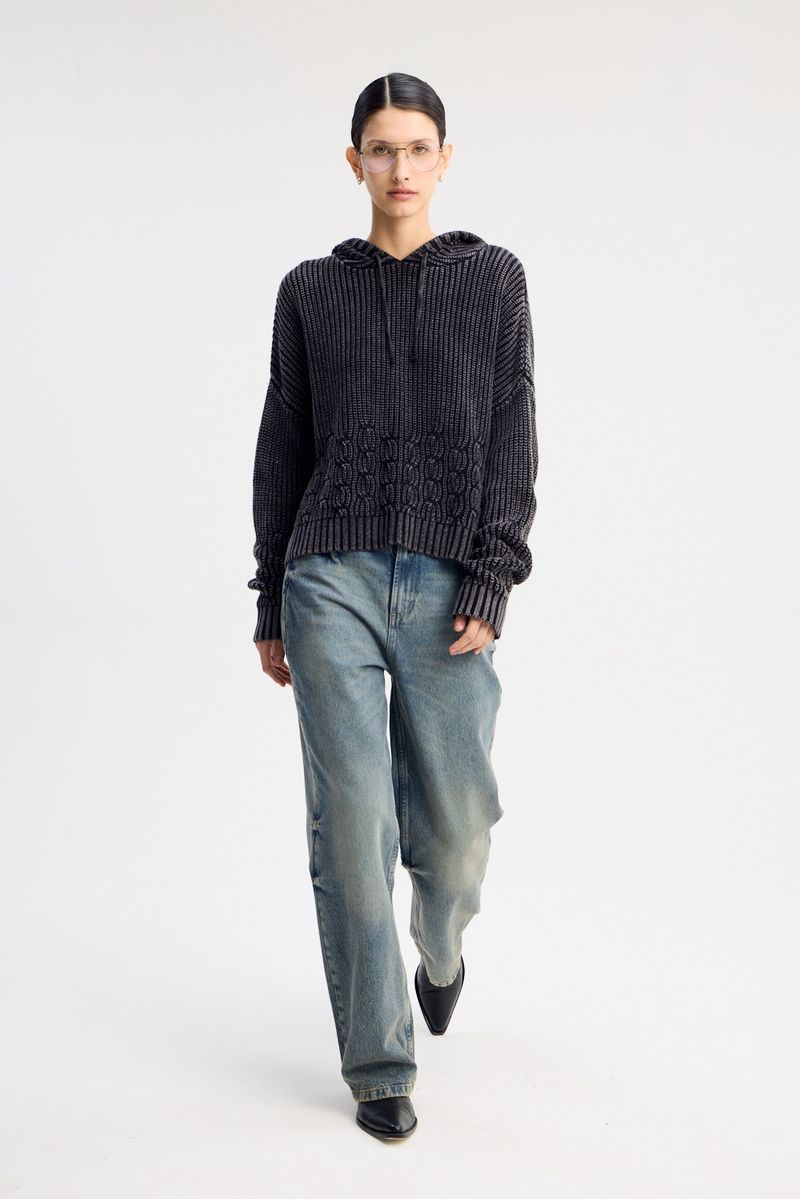 SWEATER HOODIE TERRY