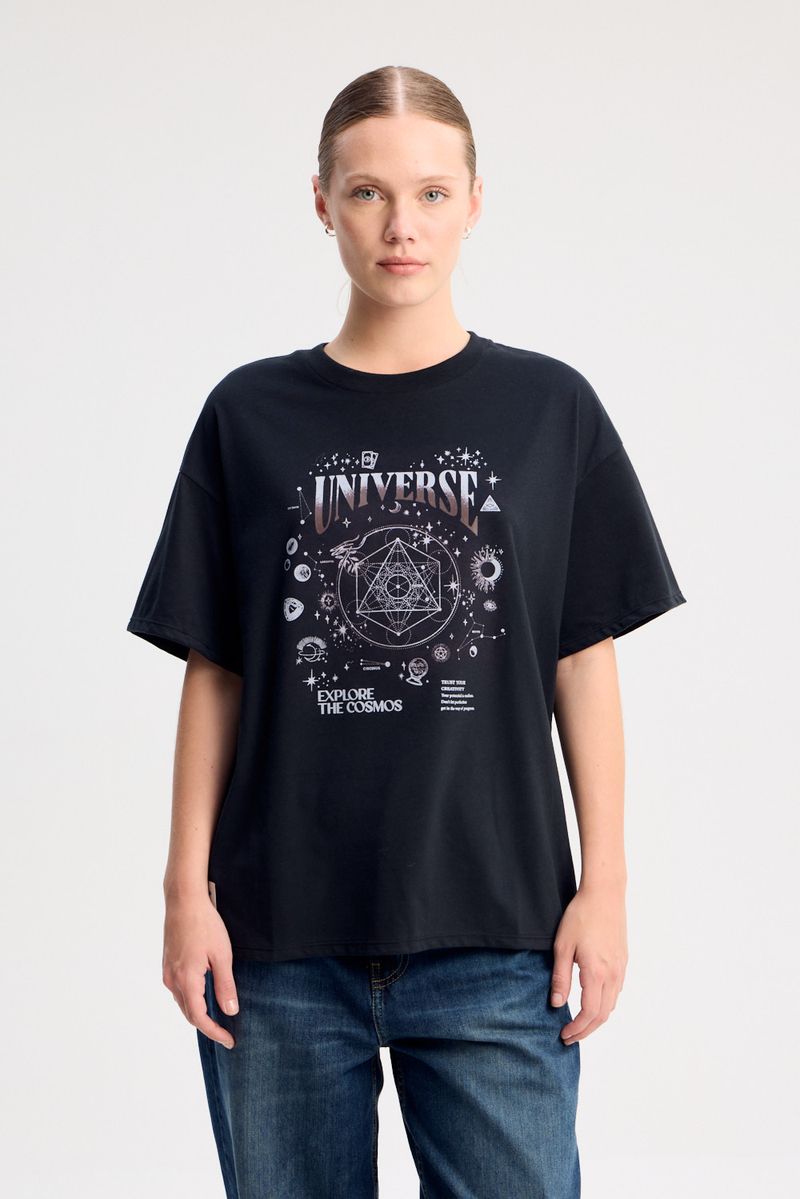 REMERA GAMUZADA UNIVERSE