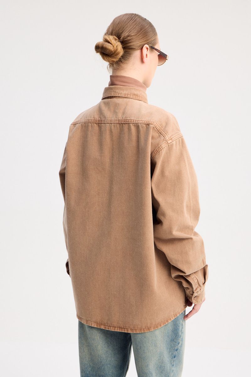 CAMISA OVER EARTHCOLORS