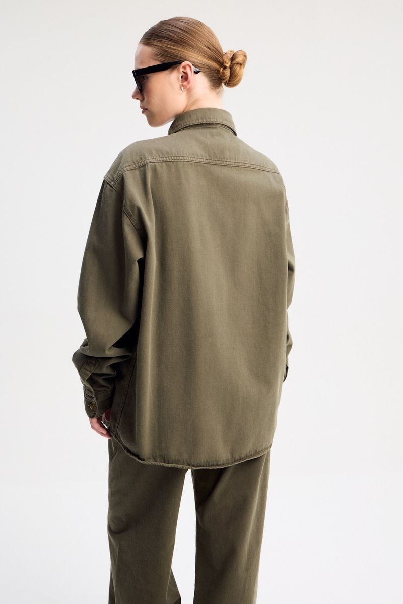 CAMISA OVER EARTHCOLORS