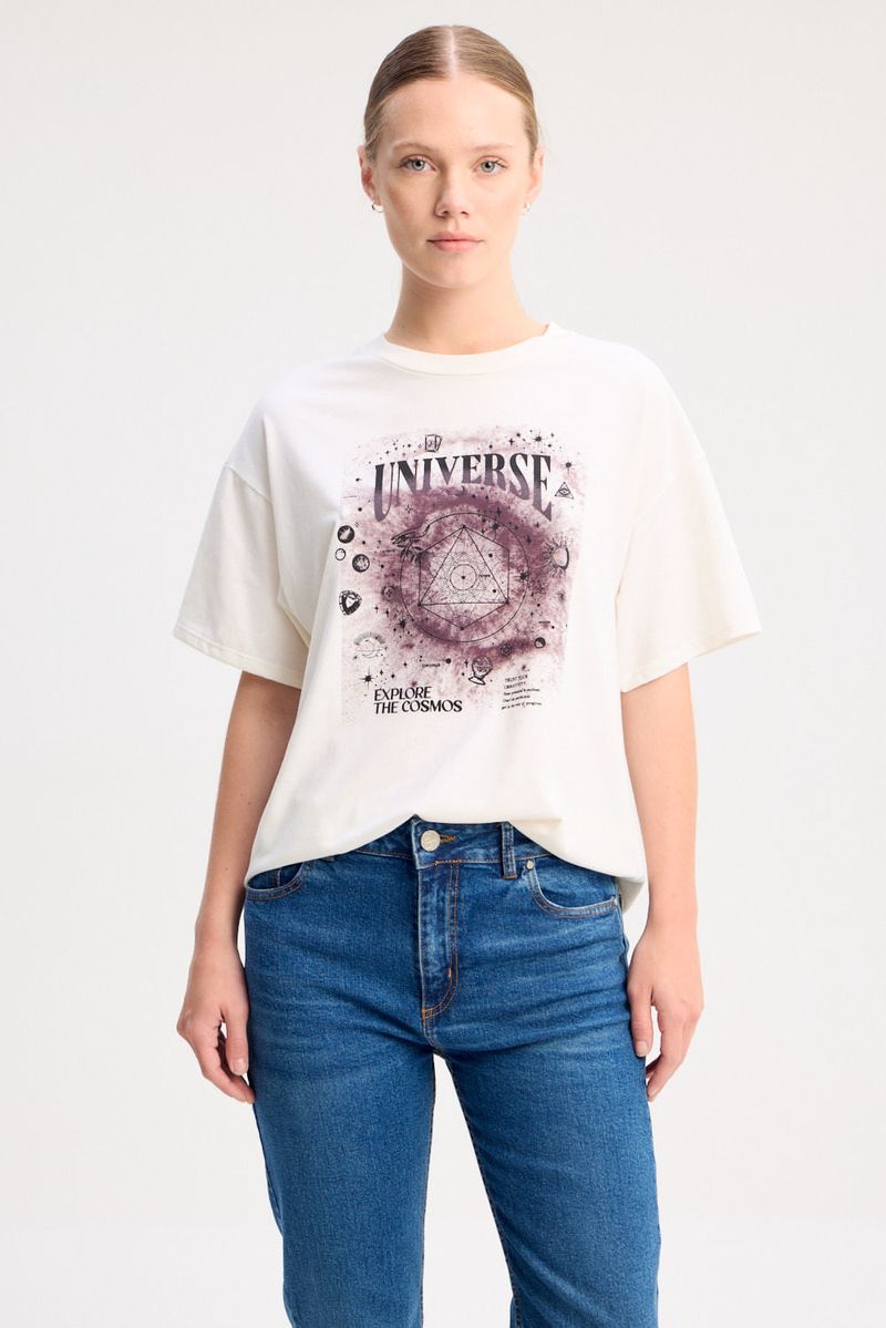 REMERA GAMUZADA UNIVERSE