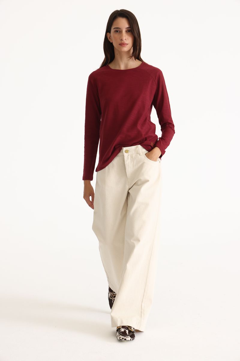 REMERA FLAME WASHED