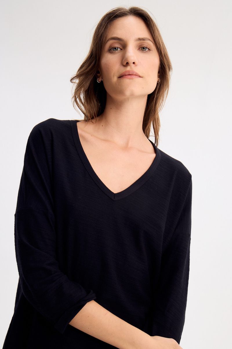 REMERA 3/4 WASH