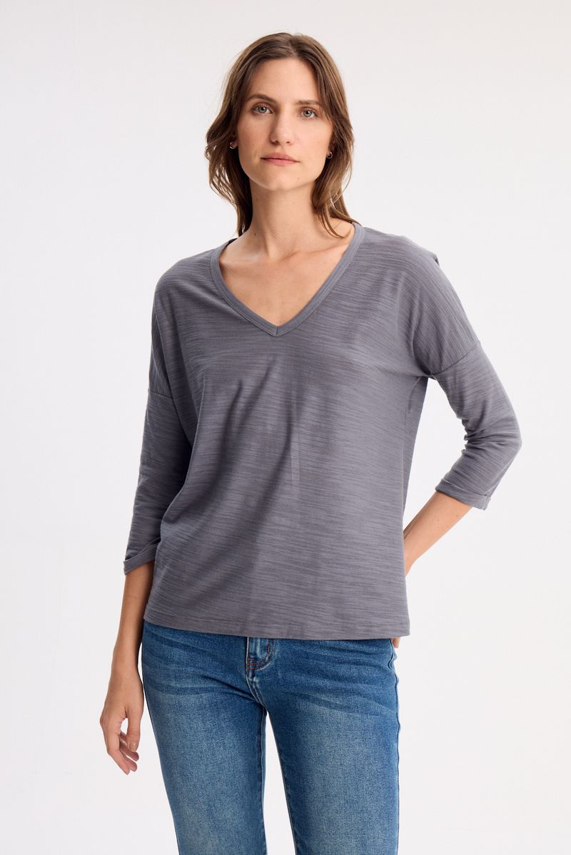REMERA 3/4 WASH