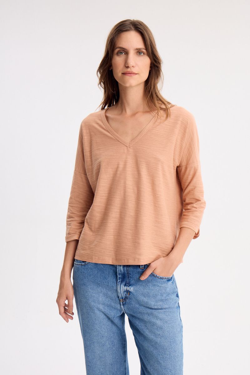 REMERA 3/4 WASH