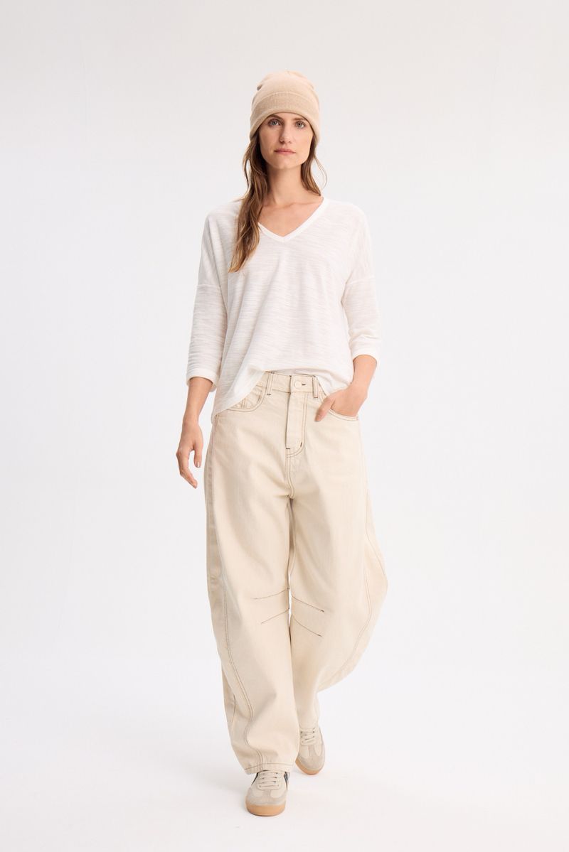 REMERA 3/4 WASH
