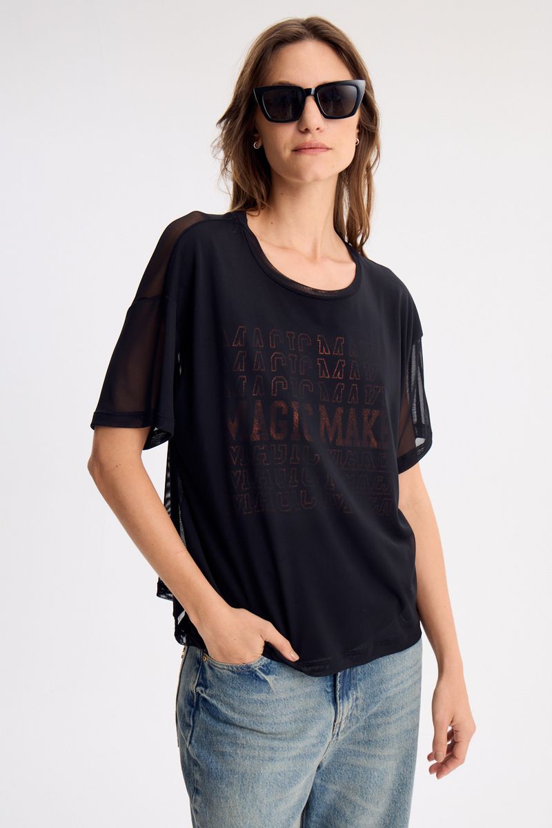 REMERA TULL FOIL
