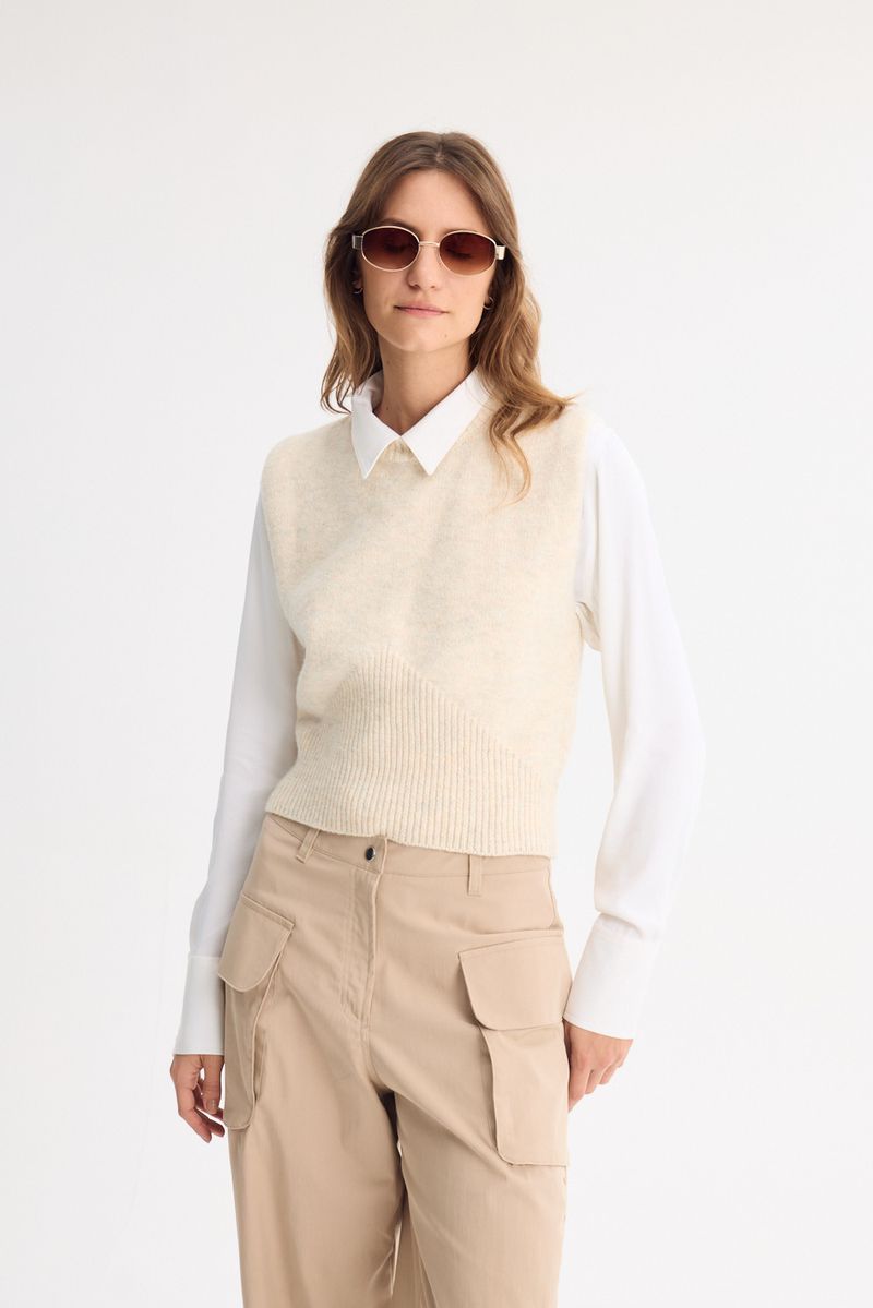 CHALECO KNITTED NISSA
