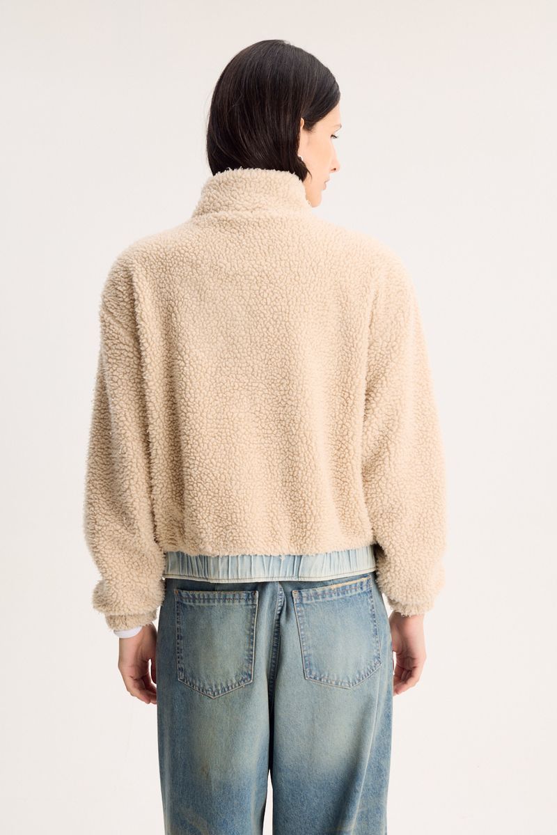 CAMPERA SHERPA DENIM