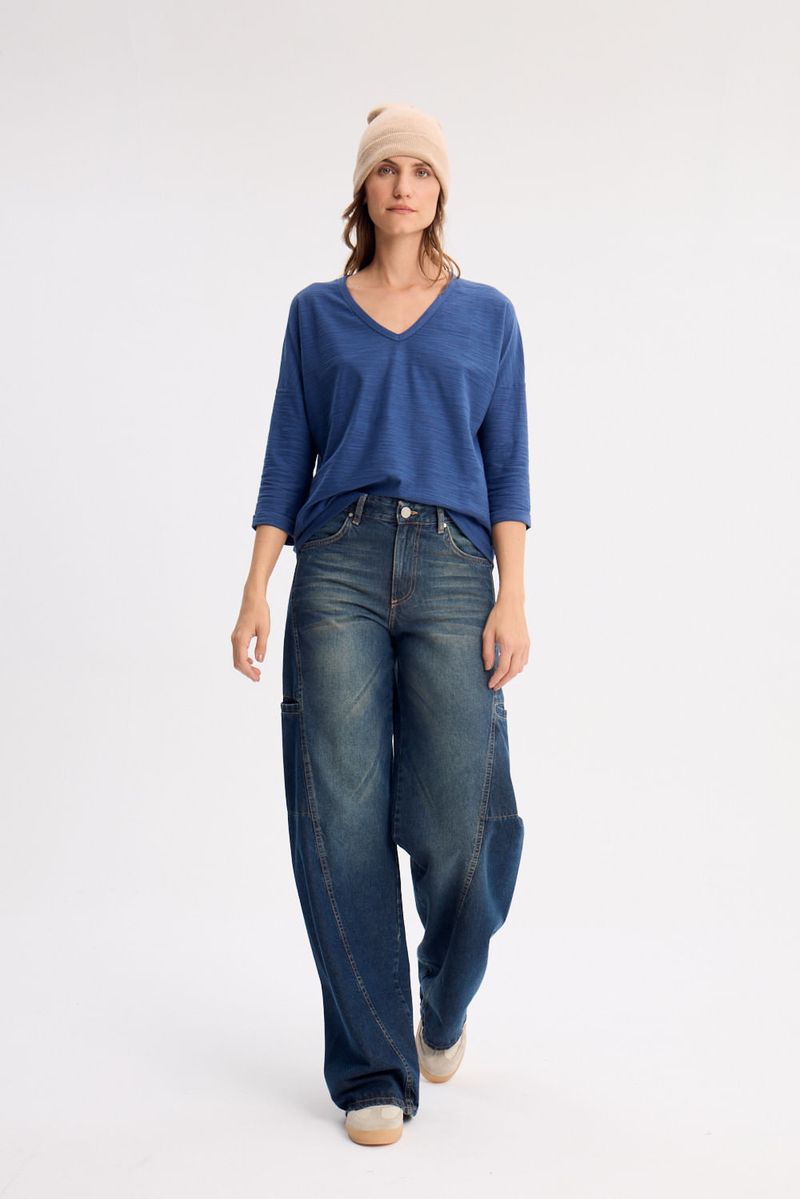 REMERA 3/4 WASH