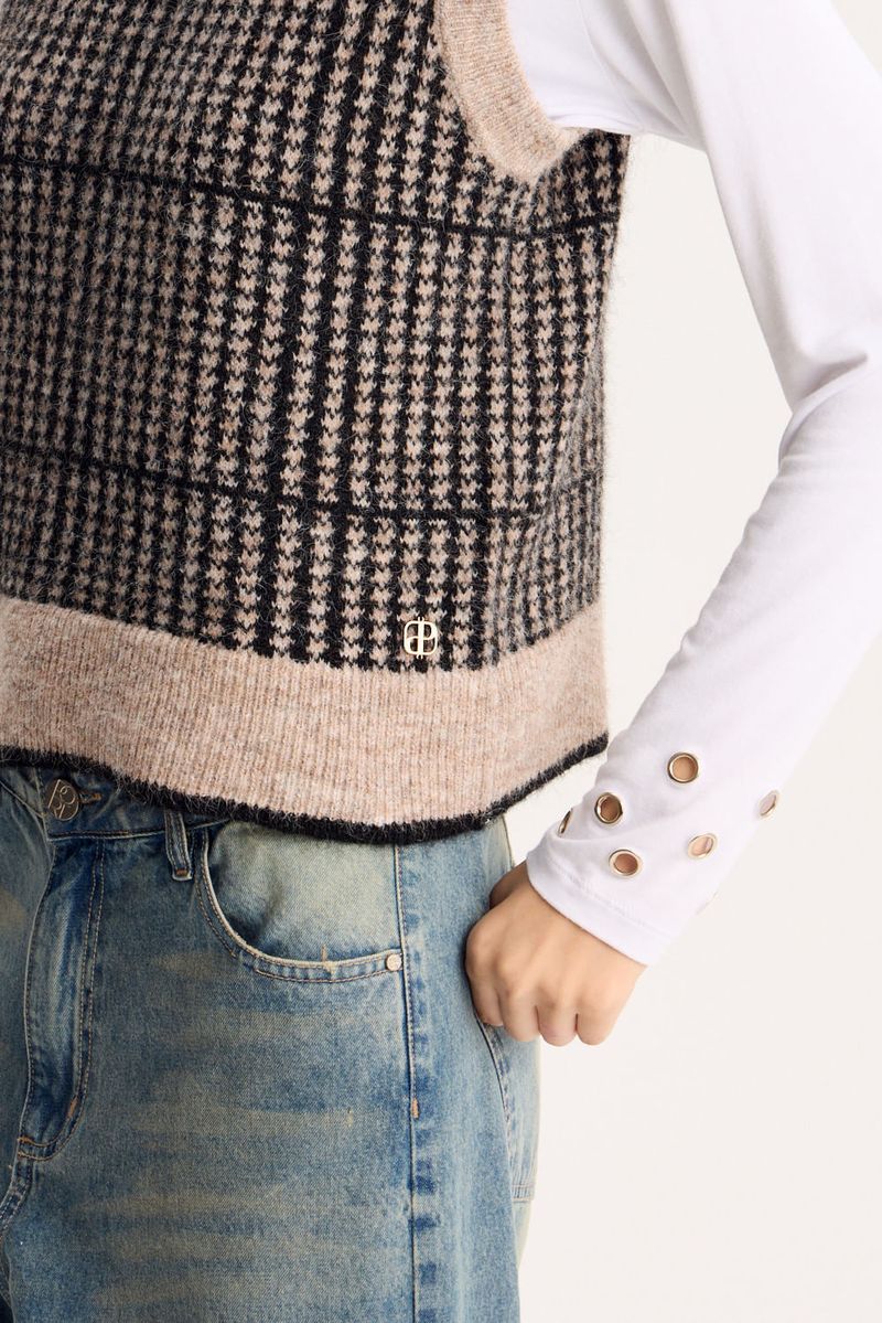 CHALECO KNITTED DOHO