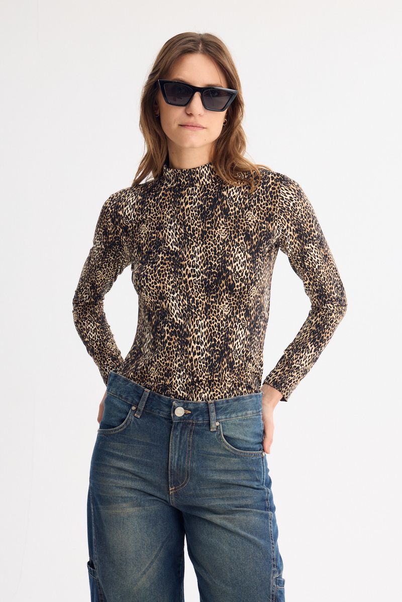 POLERA ANIMAL PRINT