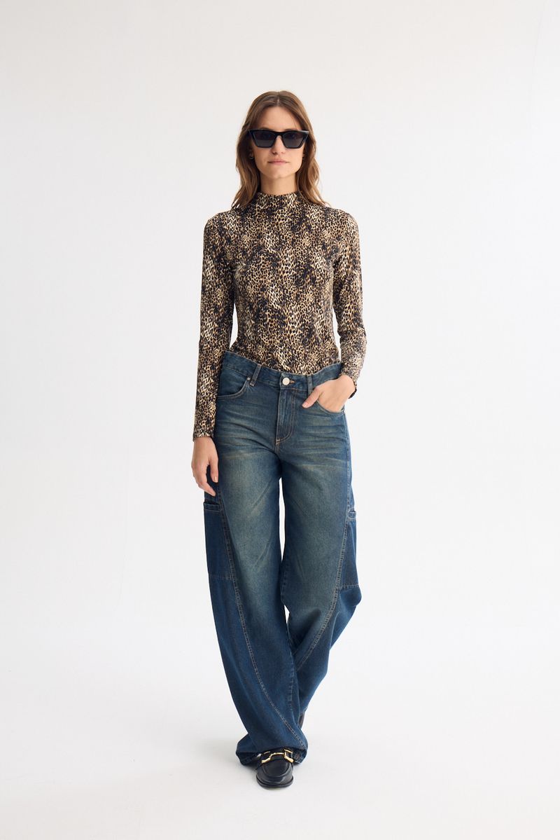 POLERA ANIMAL PRINT