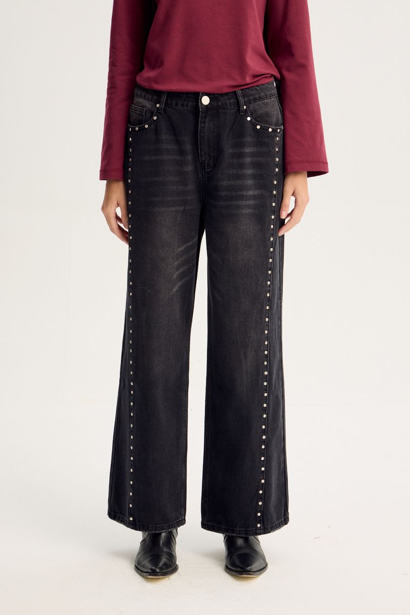 JEAN WIDE LEG FLASH