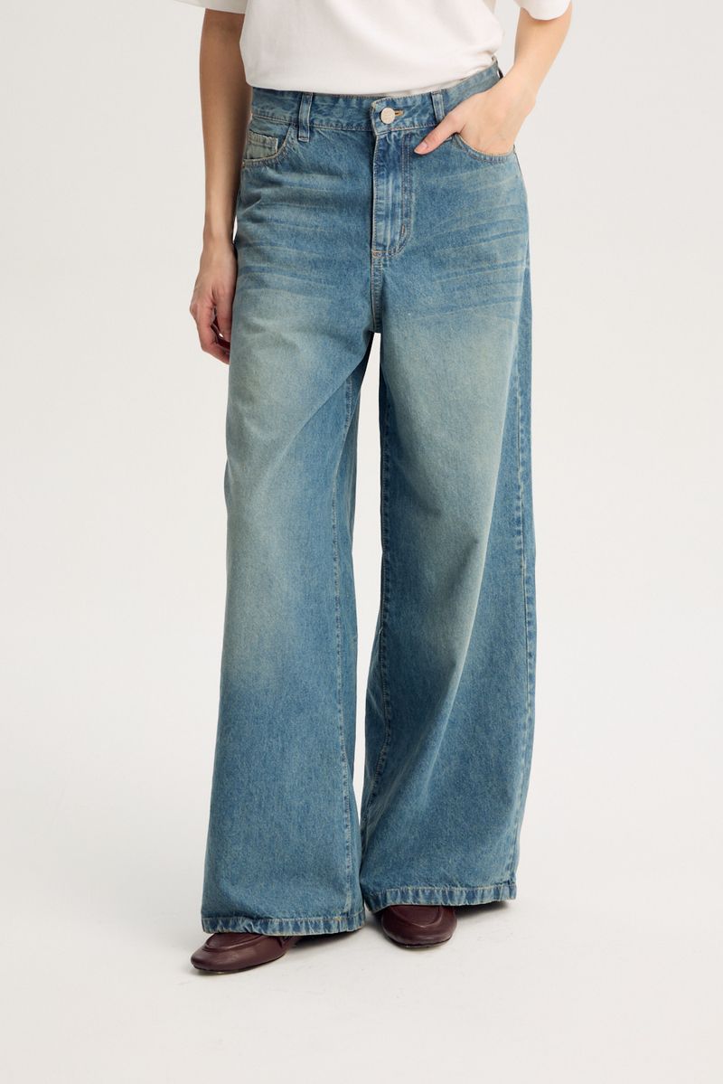 JEAN WIDE LEG LIAM