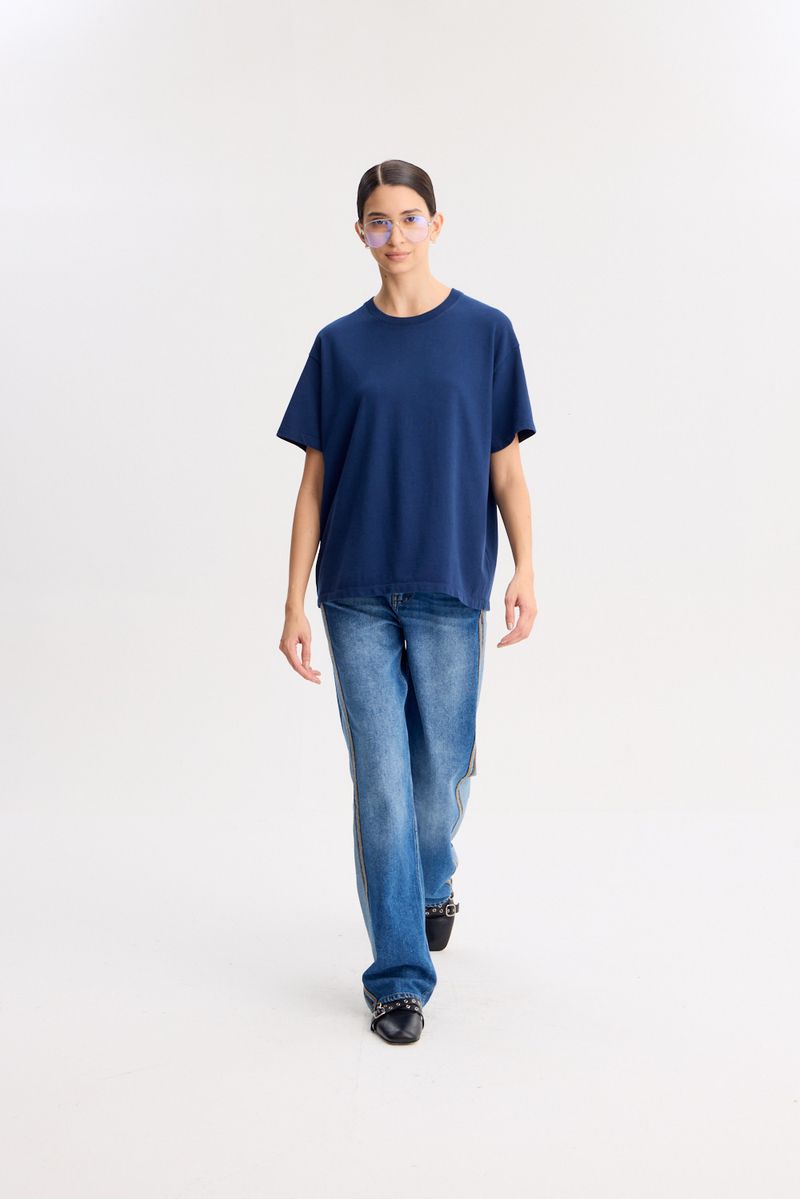 REMERA OVER AMERICANA