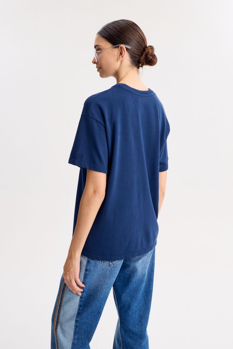 REMERA OVER AMERICANA