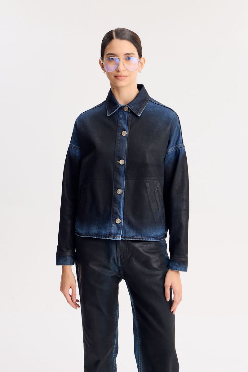 CAMPERA DENIM DARKNESS