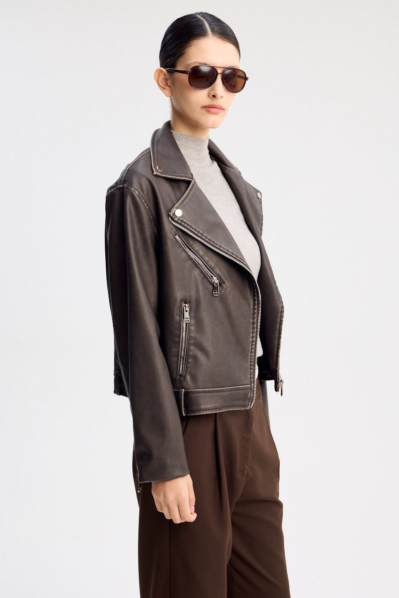 CAMPERA MOTO BIKER HELL