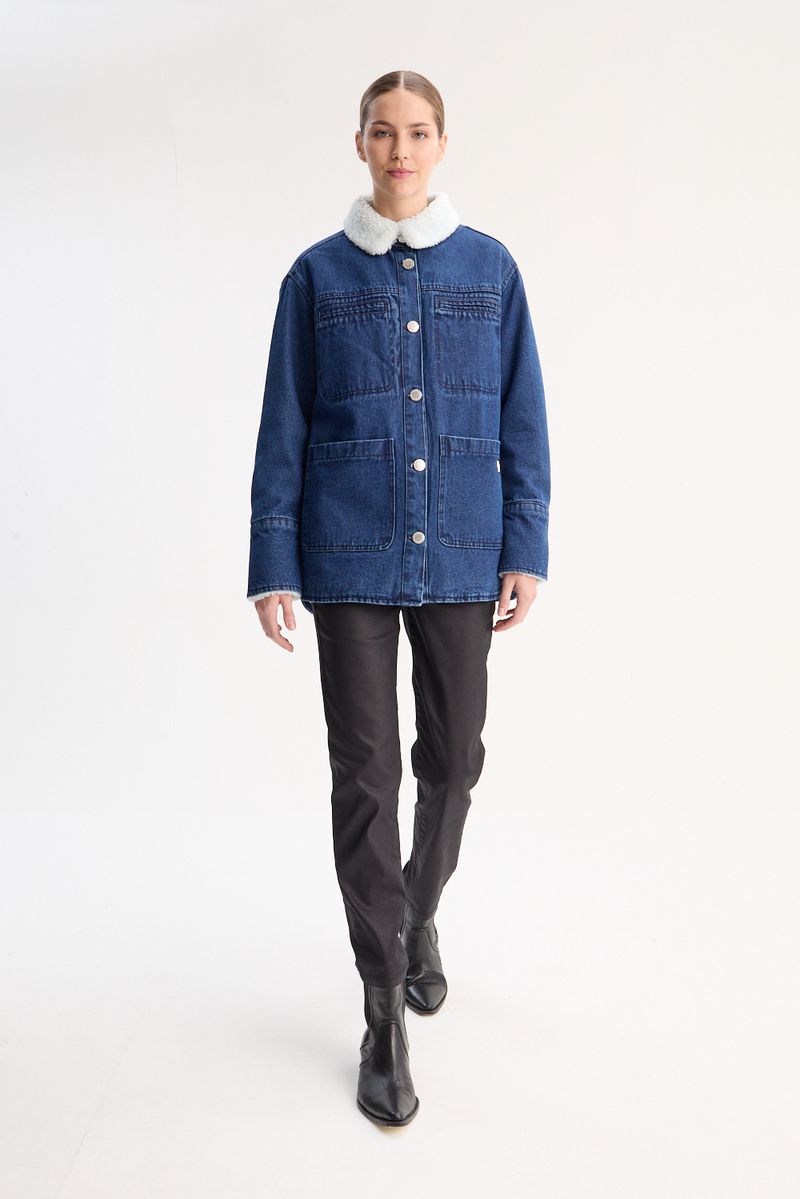 PARKA DENIM RETRO