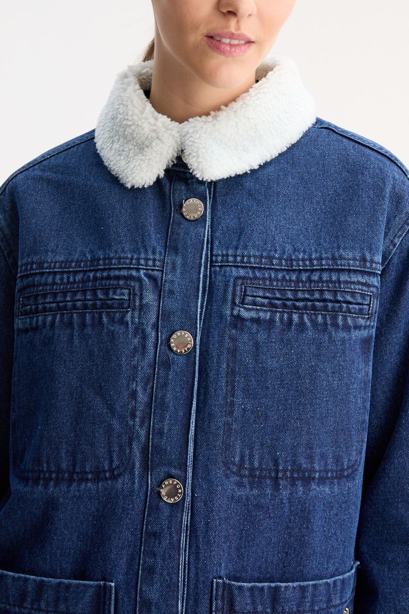 PARKA DENIM RETRO