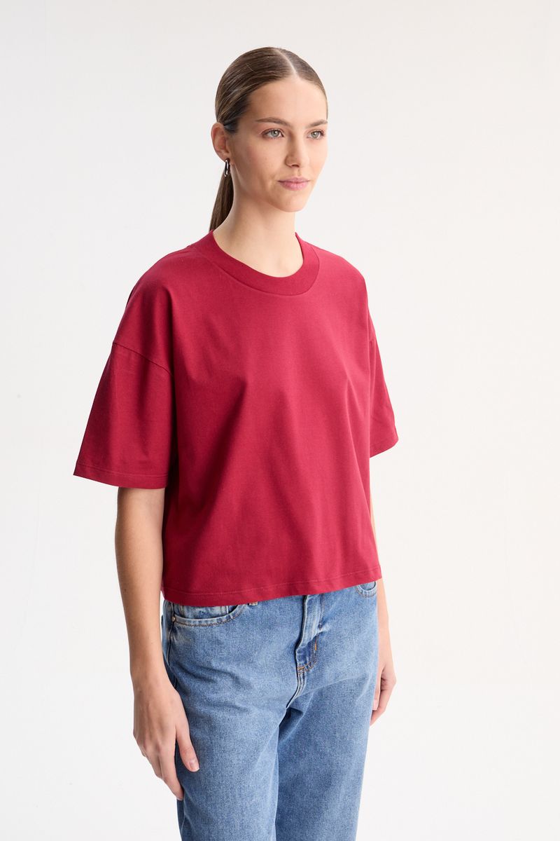 REMERA OVER LOGO