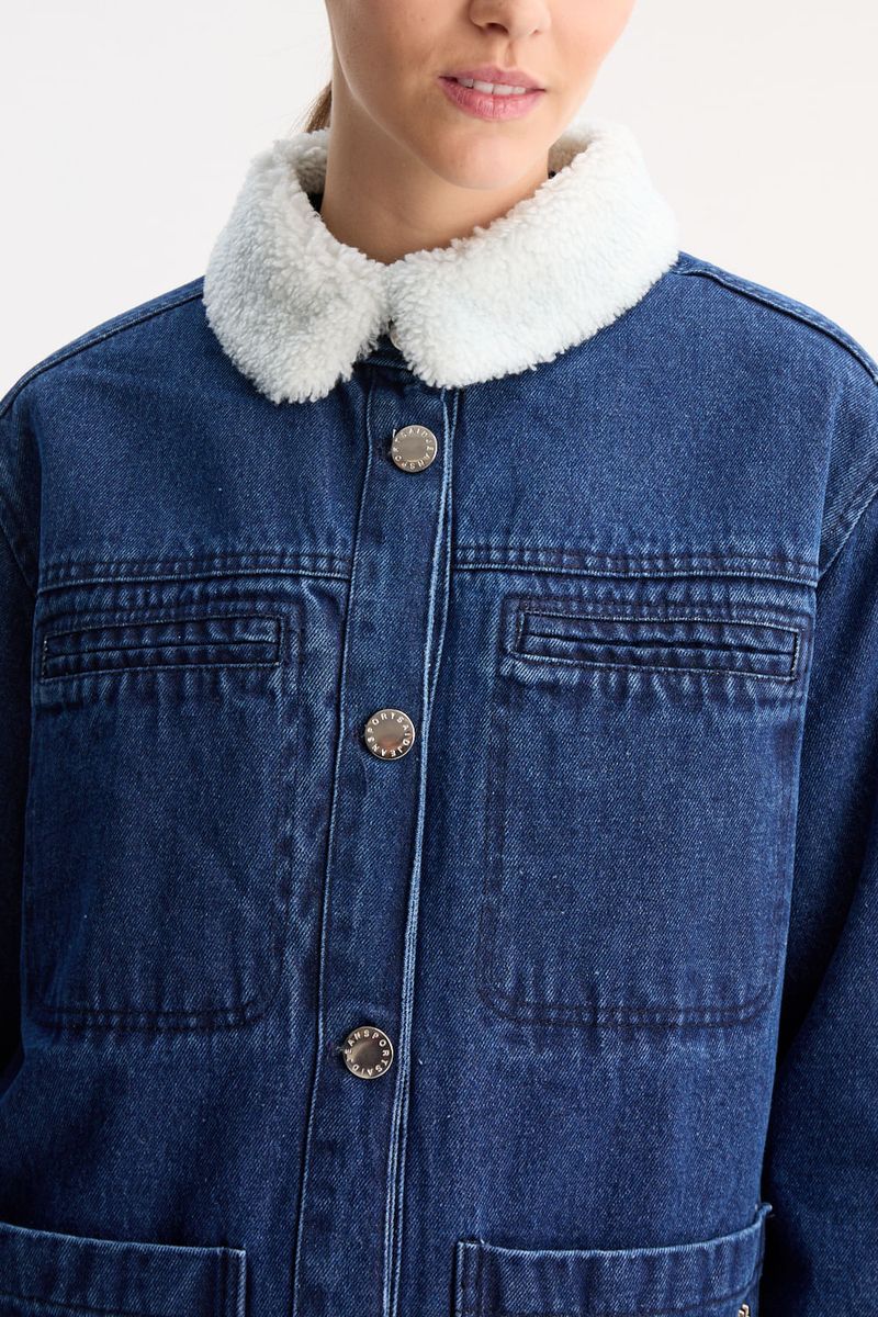 PARKA DENIM RETRO