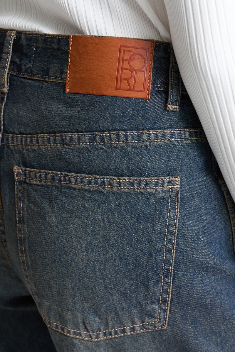 JEAN WIDE LEG CARGO READY