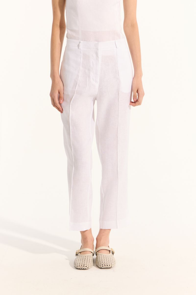 PANTALÓN LINO CIGARETTE BOWIE