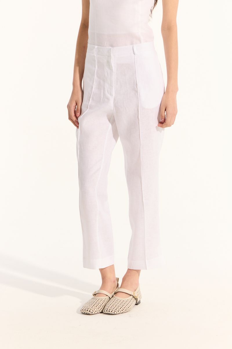 PANTALÓN LINO CIGARETTE BOWIE