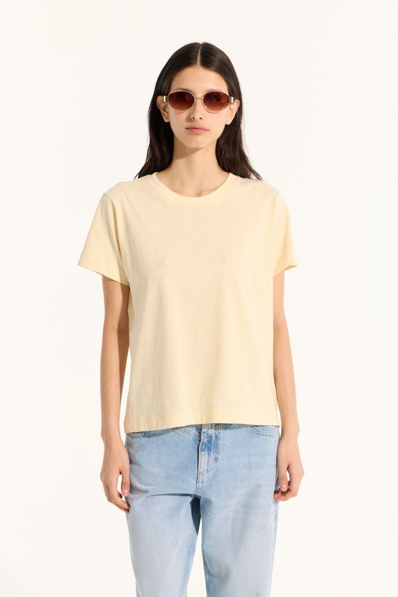 REMERA BASIC ESCOTE REDONDO