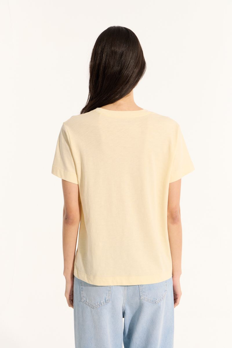 REMERA BASIC ESCOTE REDONDO