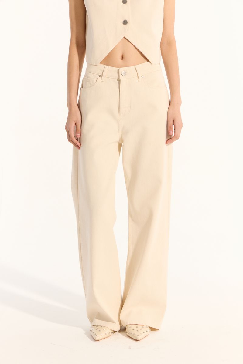 JEAN WIDE LEG GIANNI