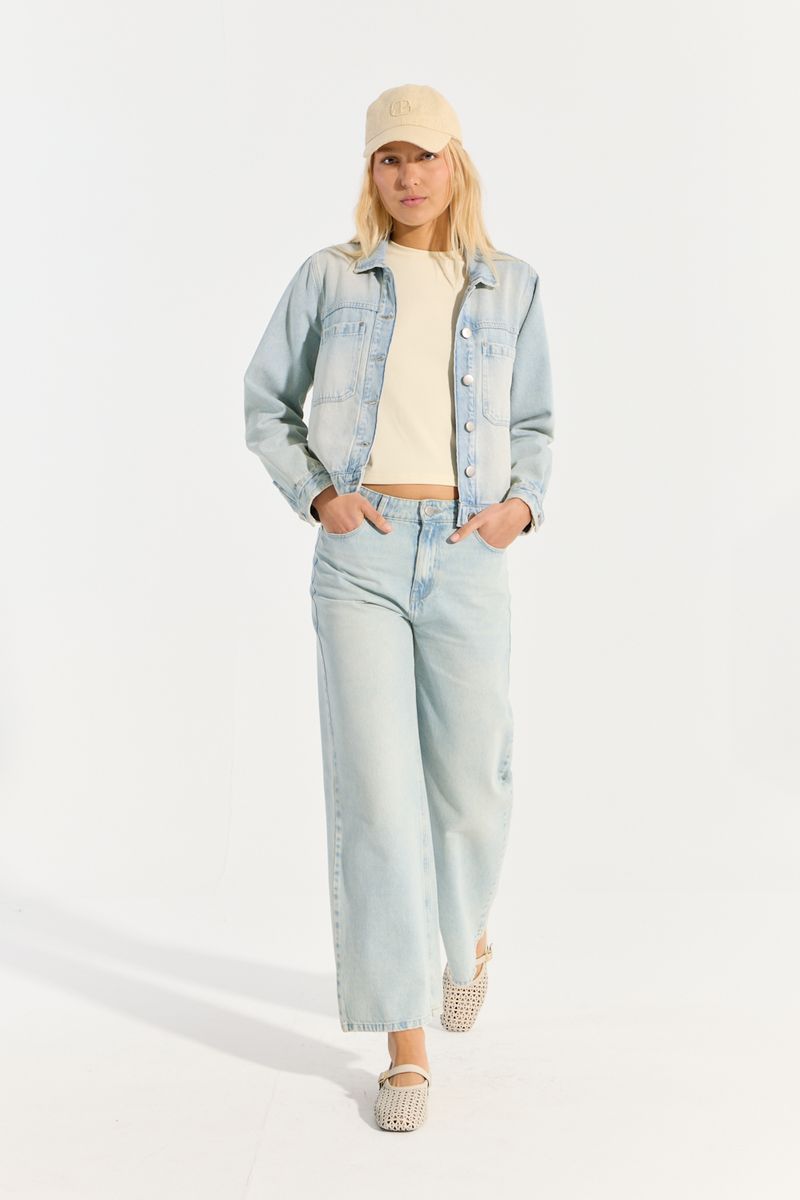 JEAN WIDE LEG GIANNI