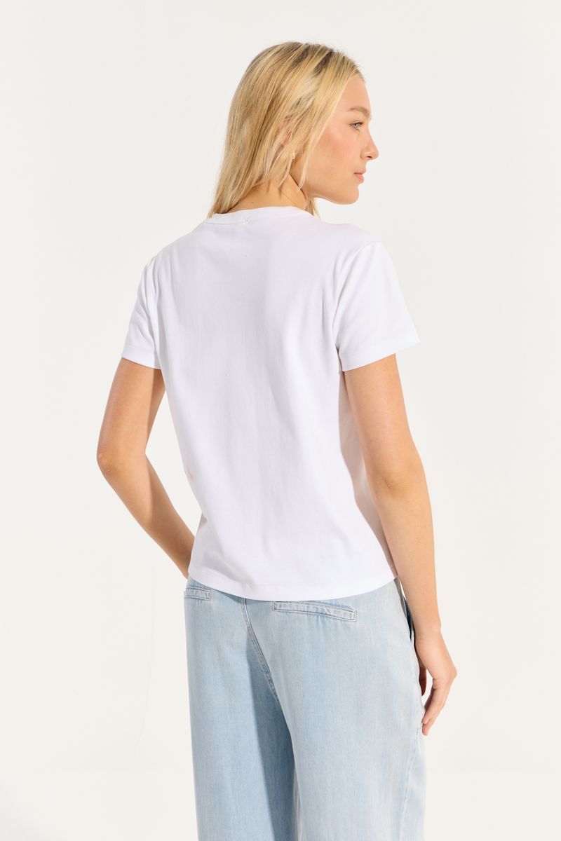 REMERA BASIC ESCOTE REDONDO