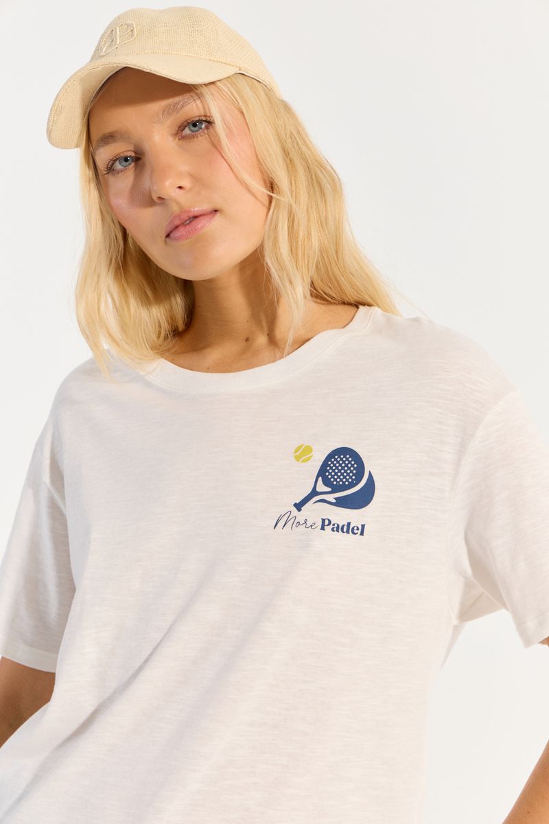 REMERA PRINT ATHLEISURE PADEL