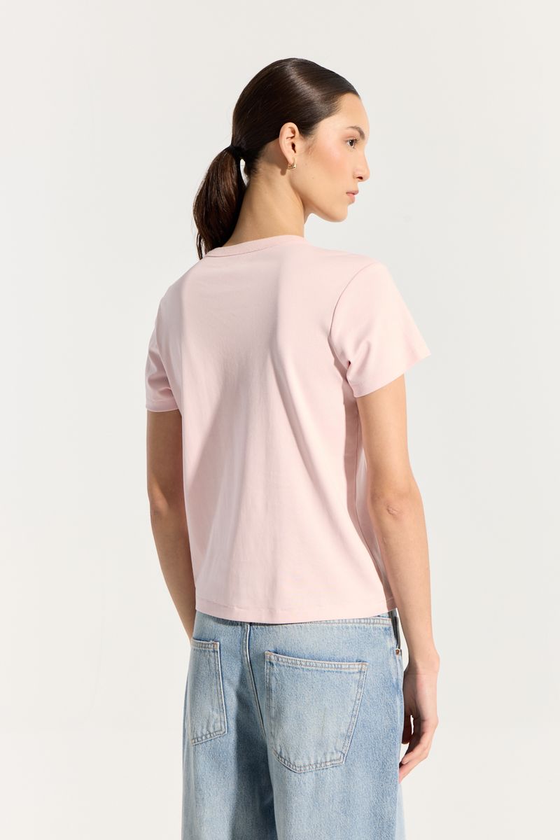 REMERA BASIC ESCOTE REDONDO