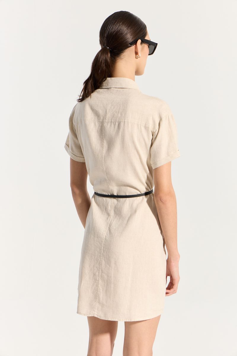 VESTIDO LINO CHEMISE TIJUCA